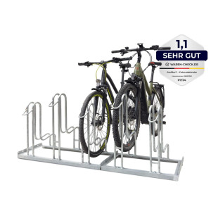 Dreifke&reg; Standparker Wyk | Umknickschutz durch hohe Einstellb&uuml;gel | Fahrradst... für 5 Fahrräder