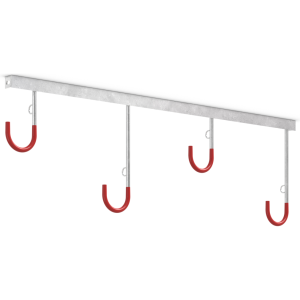 Fahrrad Deckenhalterung 3804 | 4 Haken | B1170mm
