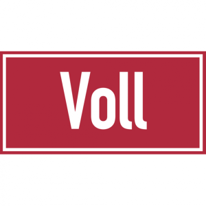 Dreifke&reg; Hinweisschild, Voll, 100 x 200 mm, Magnetfolie - 200x100x0.6 mm Magn...
