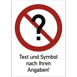 Dreifke&reg; Alu-Schild mit Wunsch, 13,1x18,5cm (BxH), 1 St&uuml;ck, Praxisbew&auml;hrtes G...