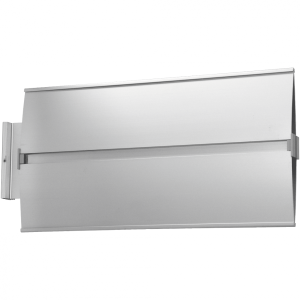 Schild Elegantes Leitsystem, Ausf&uuml;hrung Fahnenmontage, Alu, eloxiert, 400x200 mm