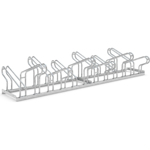 Fahrradständer Bügelparker 2162 BF | 12 Räder zweiseitig | RA 390mm