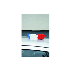 Dreifke&reg; Magnetische Leitzahltr&auml;ger, unbeschriftet, 75x130mm, Kunststoff, 1 Stk.