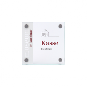 T&uuml;rschild, Galerie, 150 x 150 mm, 1 Stk.