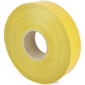 Bodenmarkierungsband WT-5846 mit glatter Oberfl&auml;che, PU, Gelb, 50 mm x 25 m