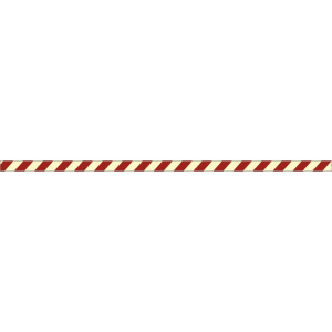 Dreifke&reg; Markierungsstreifen linksweisend, Alu, langnachleuchtend/rot,160-mcd...