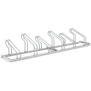 Fahrradständer Bügelparker 2056 BF | 6 Räder einseitig | RA 390mm