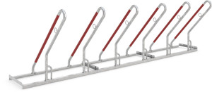 Dreifke&reg; Fahrrad Anlehnparker Bergen XL 1000 | sicherer Anlehnb&uuml;gel auch f&uuml;r ... für 6 Fahrräder