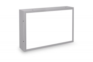 Konfigurierbare LED Leuchtwerbung 160x40cm Scheibe einseitig ohne Druck LED Außenwerbung 290x200cm Scheibe einseitig mit Druck