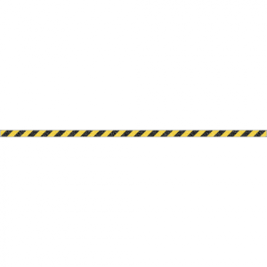 Dreifke&reg; Trittschutzstreifen gelb/schwarz, Alu, Antirutsch, 25x1000 mm