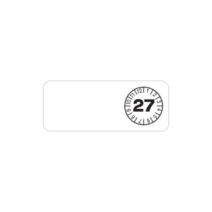 Dreifke&reg; Aufkleber Kabelpr&uuml;fplakette, Pr&uuml;fplakette in Jahresfarben, Folie, 20...