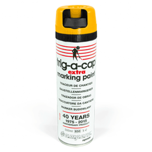 Baustellenmarkierer trig-a-cap&reg; extra, gelb