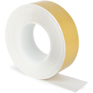 Bodenmarkierungsband WT-500 mit abgeschr&auml;gten Kanten, PVC, Wei&szlig;, 50 mm x 10 m