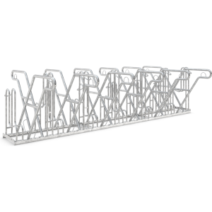 Fahrradständer mit Anlehnbügel 4622 XBF | 12 Räder zweiseitig | RA 540mm
