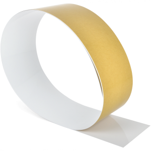 &Uuml;berfahrbares Bodenmarkierungsband WT-6000, Stahl, Wei&szlig;, 100 mm x 1,5 m