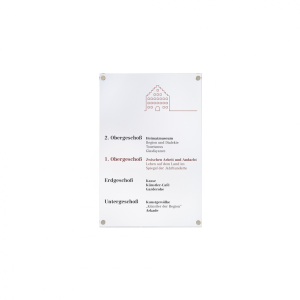 T&uuml;rschild, Galerie, 160 x 100 mm, 1 Stk.