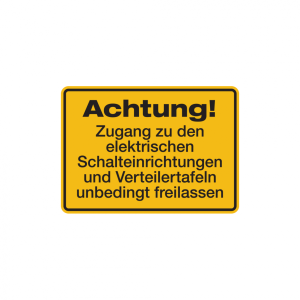 Dreifke&reg; Warnschild, Schalteinrichtungen und Verteilertafeln | PVC | 350x250 ...