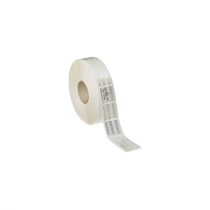 3M Konturmarkierung nach ECE-104, Folie,reflekt.,Planenaufbau, wei&szlig;, 52 mm x lfm