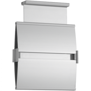 Schild Elegantes Leitsystem, Ausf&uuml;hrung Deckenmontage, Alu, eloxiert, 148x148 mm