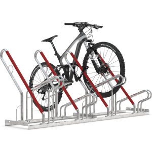 Fahrradständer mit Anlehnbügel 2504 XBF | 4 Räder einseitig | RA 500mm