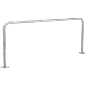 Fahrrad Anlehnbügel 9141 | Stahl zn | Aufdübeln | B2000mm