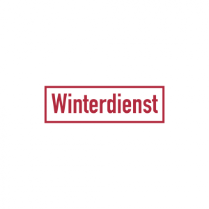 Dreifke&reg; Hinweisschild, Winterdienst, Magnetfolie, 100 x 300 mm, Magnetfolie ...