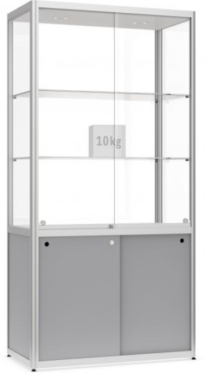 Vitrinefür Innen 1000x2000x500mm  abschließbar
