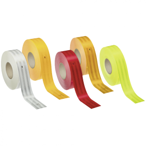 Dreifke&reg; 3M Konturmarkierung nach ECE-104, Festaufbau, gelb, 55 mm x lfm