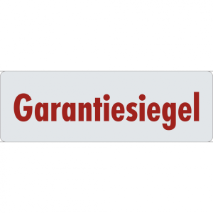 Dreifke&reg; Garantiesiegel, Folie mit Schachbrettmuster, 75x25 mm, 500 St&uuml;ck/Rolle