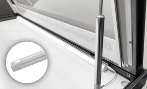LED Langfeldleuchte, 1 St&uuml;ck f&uuml;r PLANUS PLENUM VISUS VITRUM-Schaukasten einse...