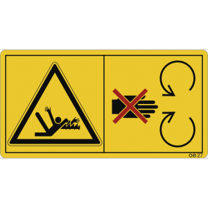 Dreifke&reg; Aufkleber - W&auml;hrend des Betriebs Schutzeinrichtungen...,Nr. C.2.18,F...