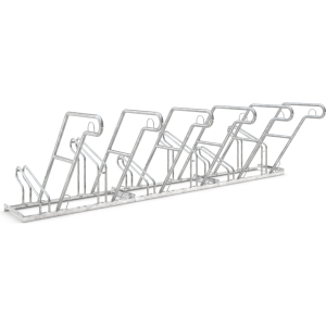 Fahrradständer mit Anlehnbügel 2606 XBF | 6 Räder einseitig | RA 500mm