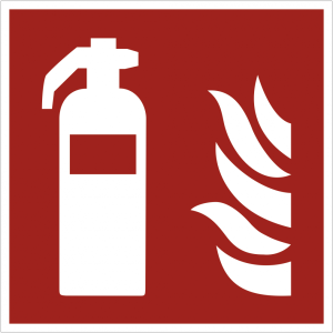 Dreifke&reg; Feuerl&ouml;scher ISO 7010, Folie, 200x200 mm