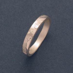 Gussring, 3,5 mm - Silber - ausgewogen - matt
