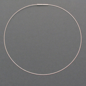 Silber-Reif 1-fach Länge 42 cm - matt