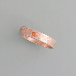 Gussring 3,5 mm in Roségold