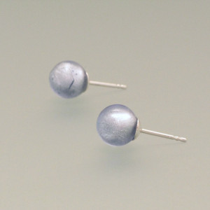 Ohrstecker Muranoglas hellblau - Murano-Glas - dezent