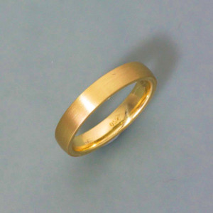Herrenring aus Fair-Trade-Gold