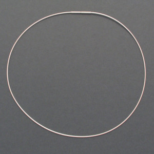 Omega-Silber-Reifen, zart Länge 42 cm