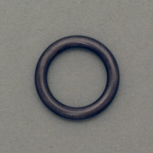 Edelstahlring schwarz beschichtet