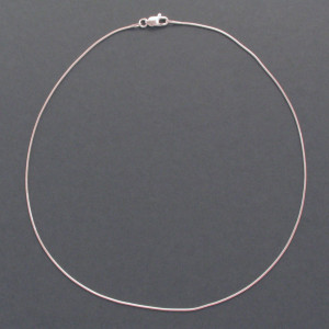 zarte Silber-Kette Länge 42 cm
