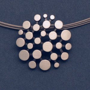 Silber-Anhänger Pusteblume, groß