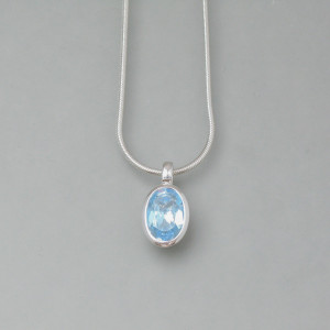 Anhänger La Mer - Silber - blau - farbintensiv
