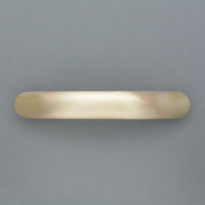 Damenhaarspange Messing konvex, gold, Breite: 9 cm, made in Germany