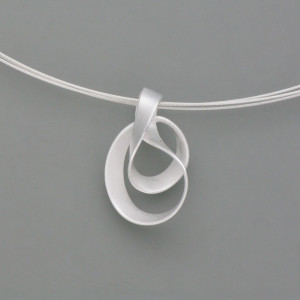 Tagliatelle Anhänger Silber