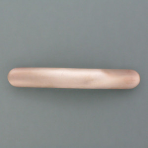 Haarspange Bronze konvex - gold - aktuell - matt