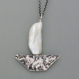 Anhänger Sail Away - Silber - extravagant - geschwärzt