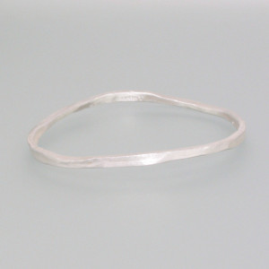 Guss-Armreif Silber - vergoldetes Silber - aktuell - matt