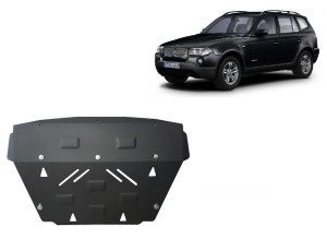 Scut Motor Metalic Scut radiator BMW X3 - (2003 - 2010)
