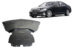 Scut Motor Metalic Scut motor Mercedes S-Class W221 - 4x2 - (2005 - 2013)